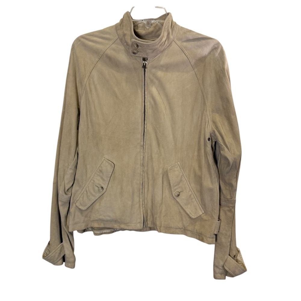 Ralph Lauren Women’s Vintage Suede Bomber Jacket sz L